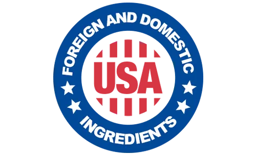 Made in the USA with globally sourced ingredients